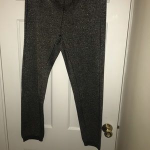 Brand new black and gold glitter sweater leggings